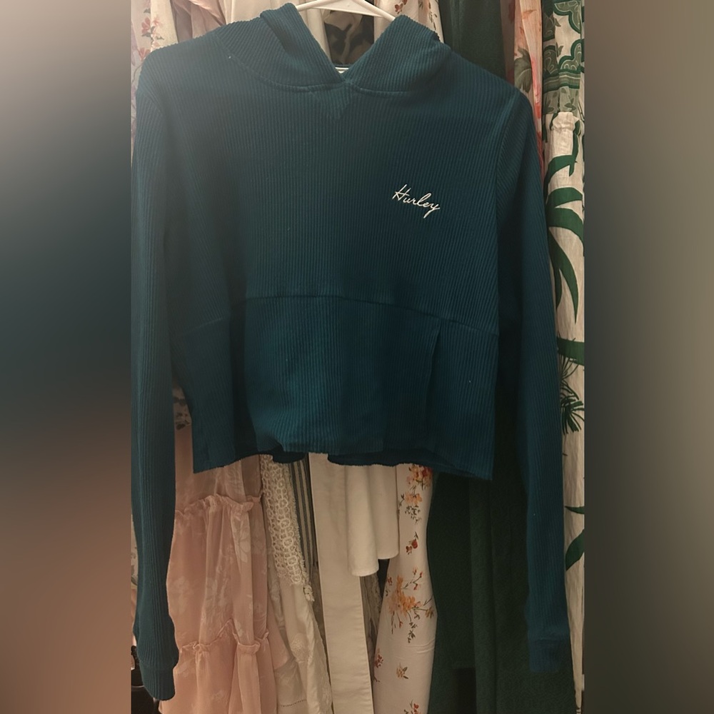 Hurley Dark Teal Women's Sweatshirt